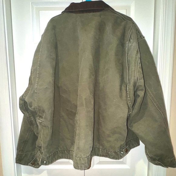 Carhartt J97-ARG Detroit blanket Lined Work Jacket. Size 4X. VGUC. - Picture 14 of 15